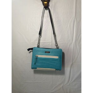 Miche Petite Base Bag Lila shell NEW Teal and white